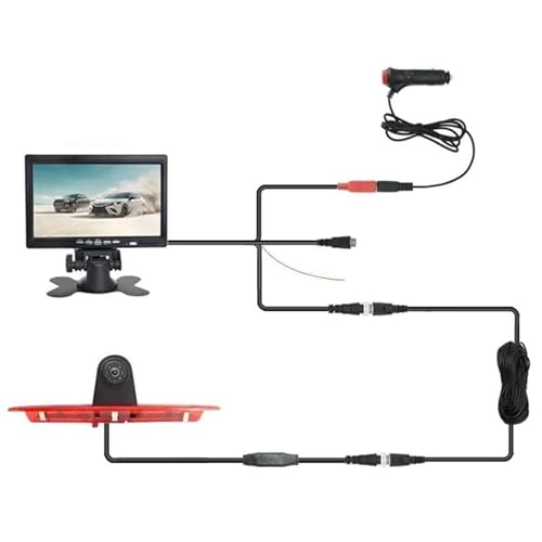 AHD 1080P Brake Light Reverse Camera - Night vision