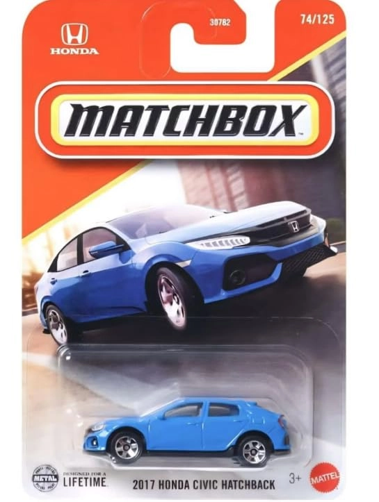 Hot Wheels Honda Civic Hatchback - 1:64 1pcs