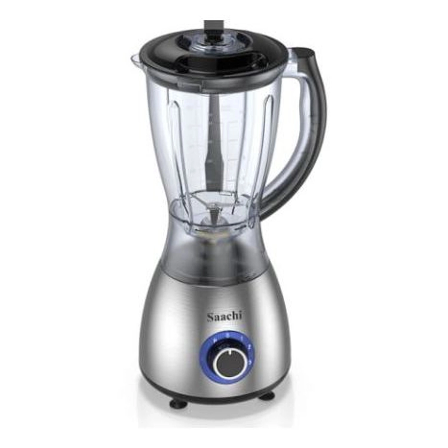 NL-BL-4390PC-ST - 2 attachments (jar & mill), 3-speed control with pulse function, Unbreakable jar