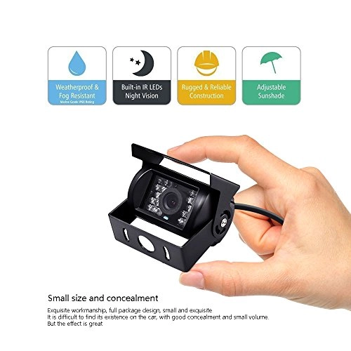 Backup Camera - Night Vision 4 Pin Aviation Connector