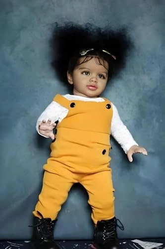 Reborn Toddler Doll - 26 inch Tan Skin Ages 3+