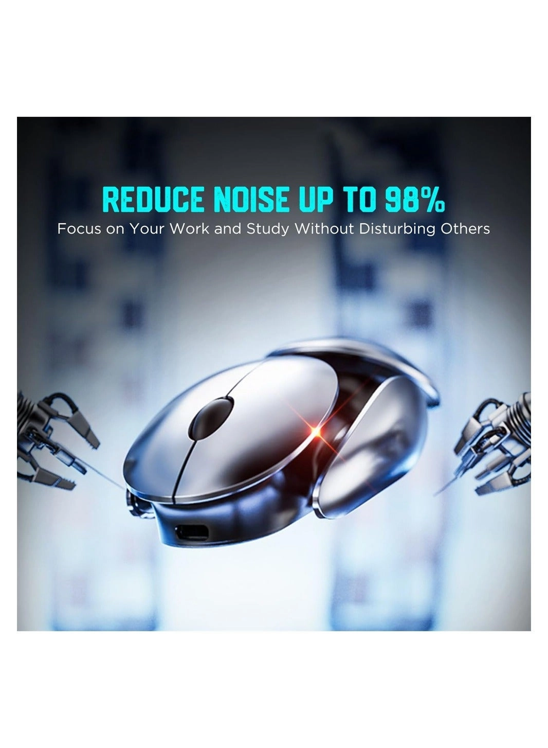 LED Rechargeable Slim Silent Mouse - Wireless