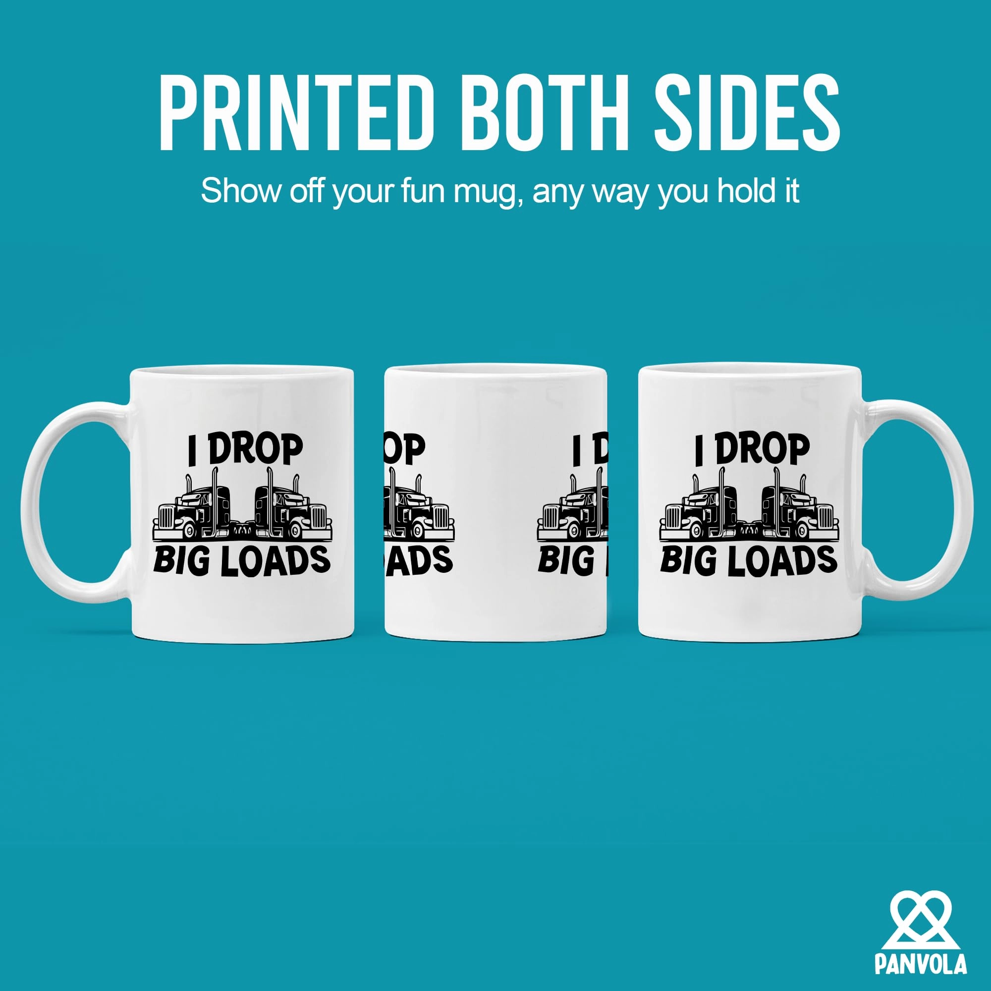 I Drop Big Loads Ceramic Mug - 325 ml