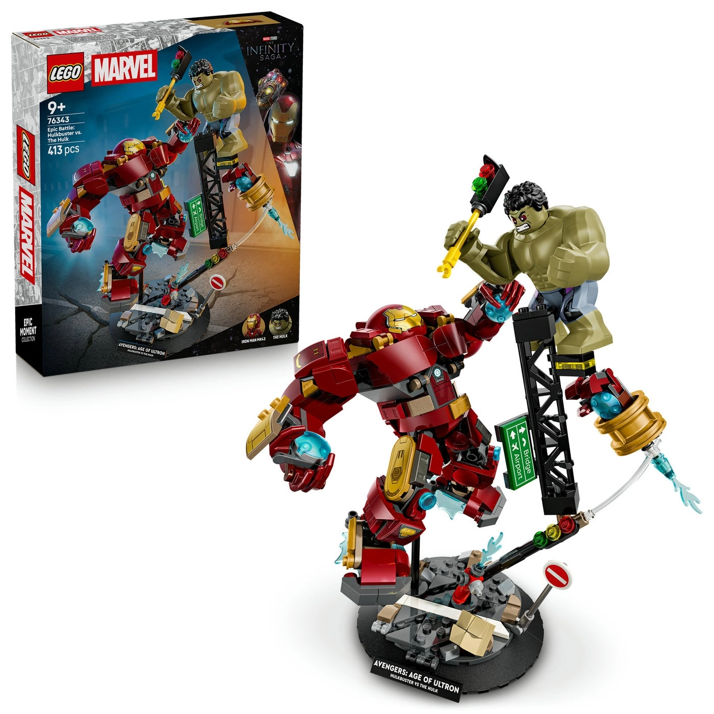 Marvel Epic Battle: Hulkbuster vs. The Hulk (76343)