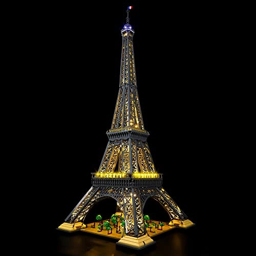 LED Light Kit for 10307 Eiffel-Tower - RC Version USB/Battery