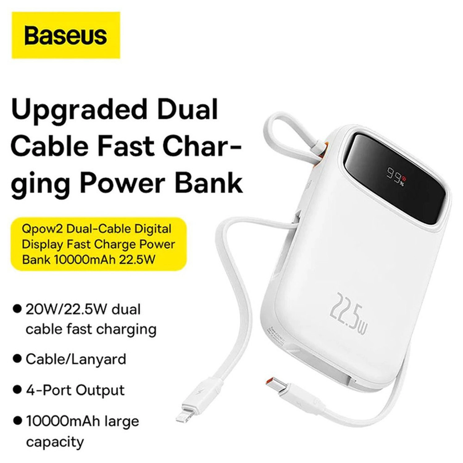 PPQD3-10 / P10055003113-00 - 10000mAh 22.5 Watt