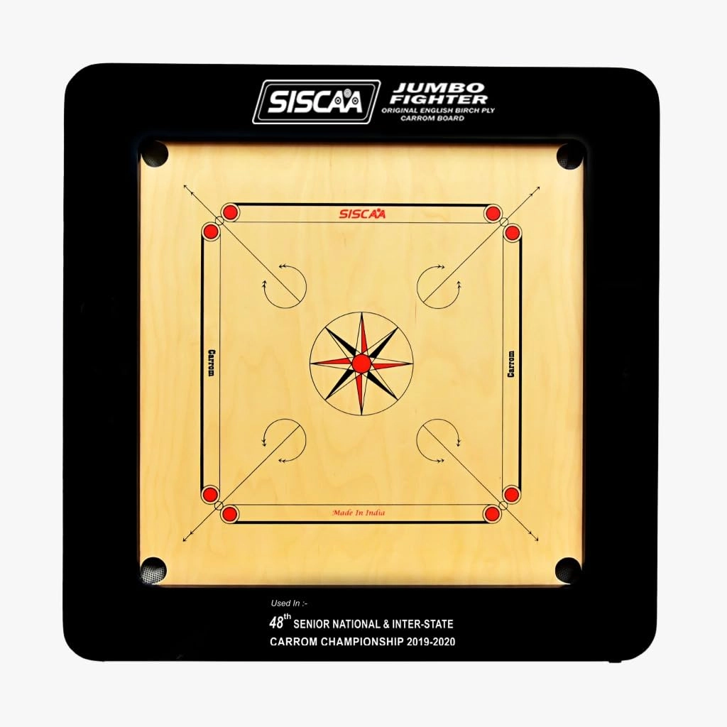 KNK Siscaa Fighter Carrom Board