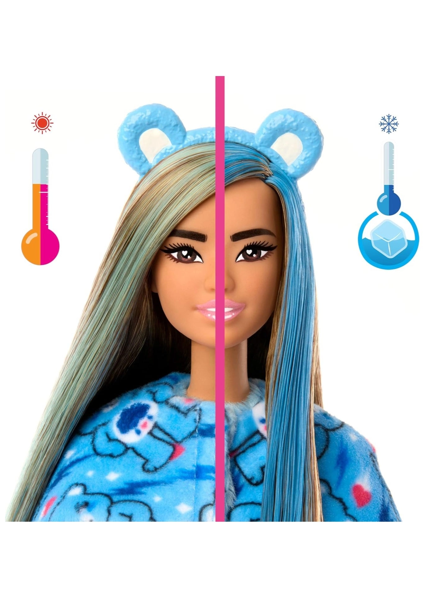 Grumpy Bear Chelsea Doll - Cutie Reveal Brunette Ages 3+