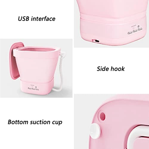 Folding Clothes Washing Machine - Portable Ultrasonic Cleaning