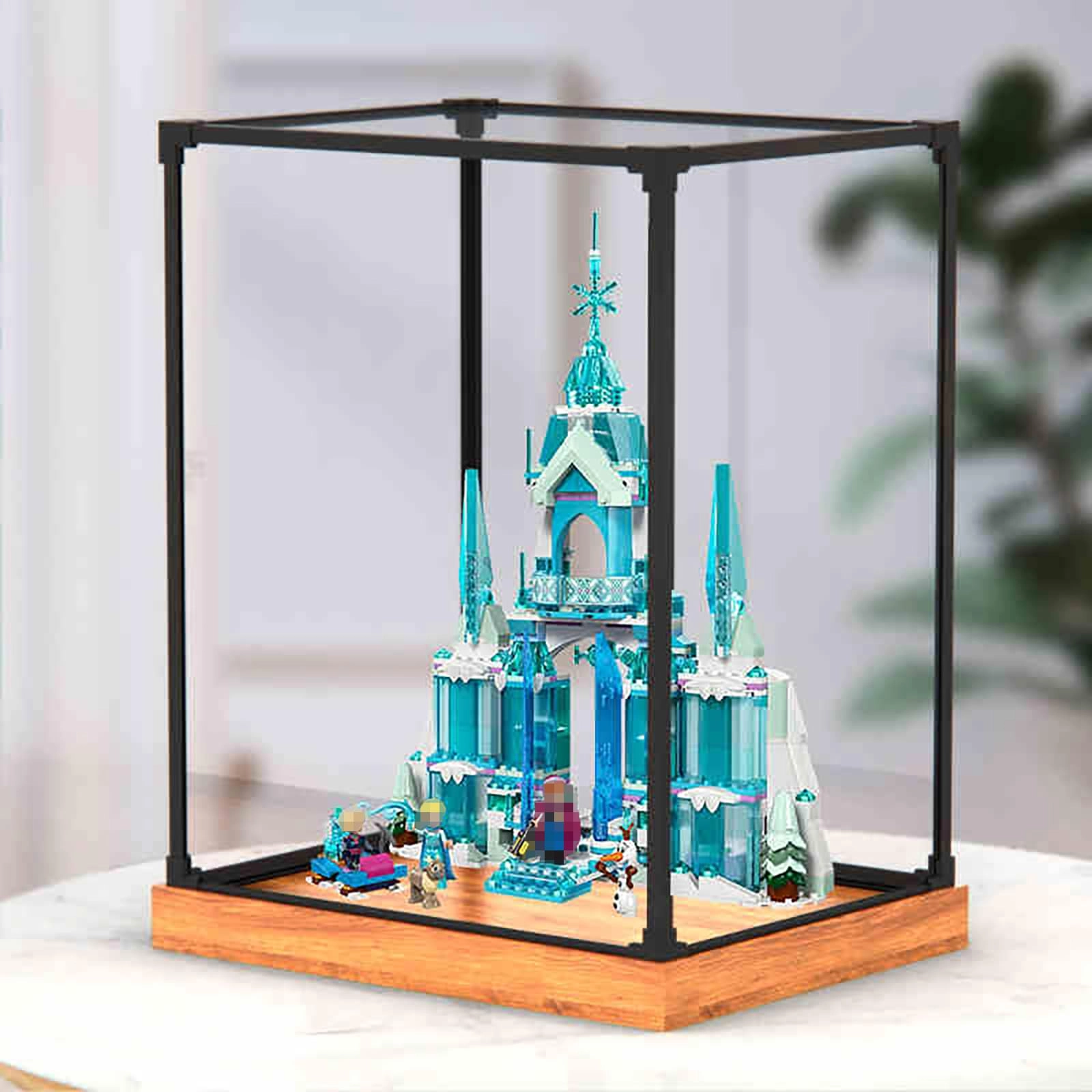 bodamaike Display Box for LEGO 43244 Ice Castle for Che-wbacca Acrylic Dustproof Transparent Custom Display Case - LEGO