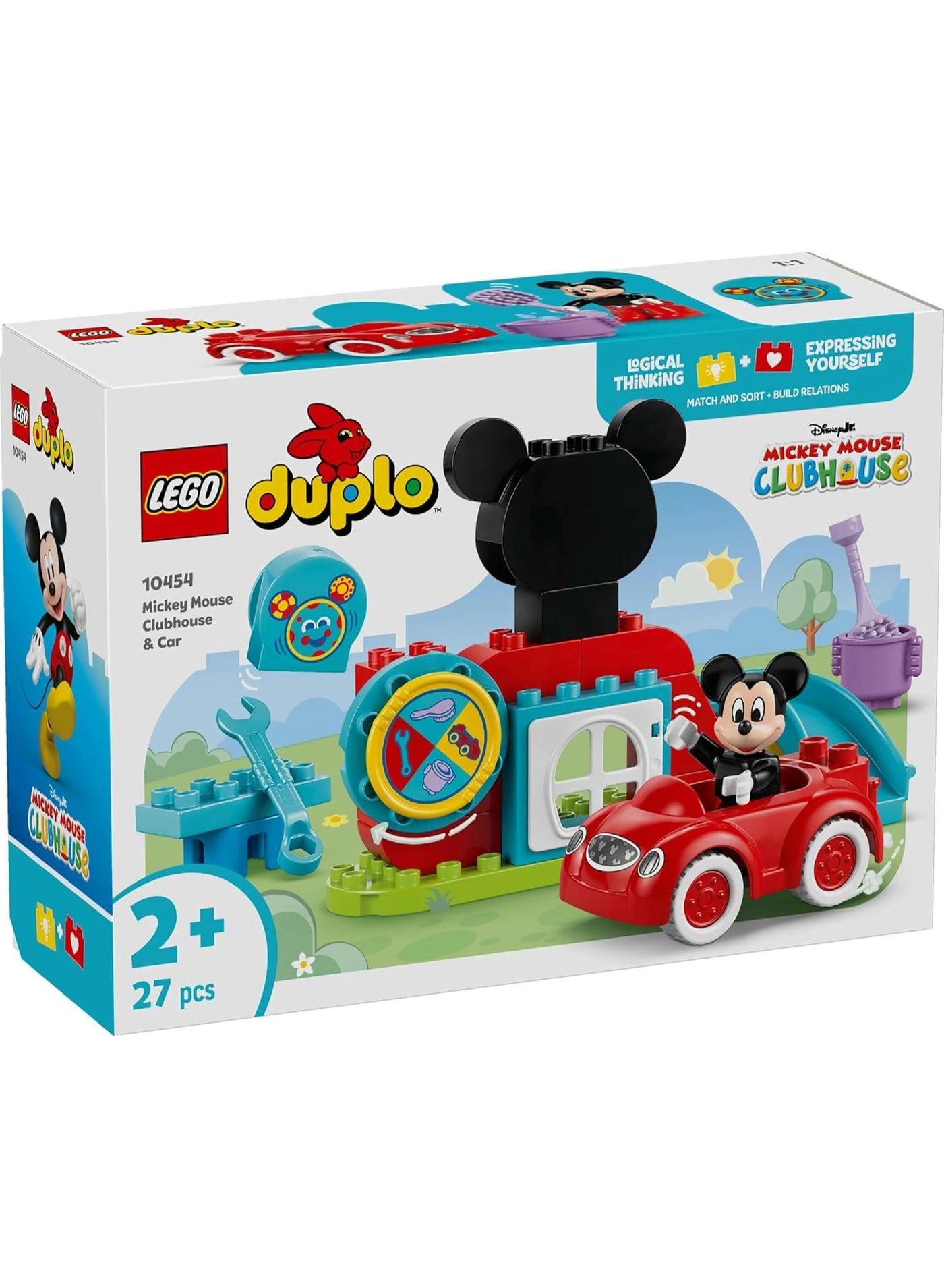 DUPLO Disney Mickey Mouse Clubhouse & Car (10454) - 2+ Years