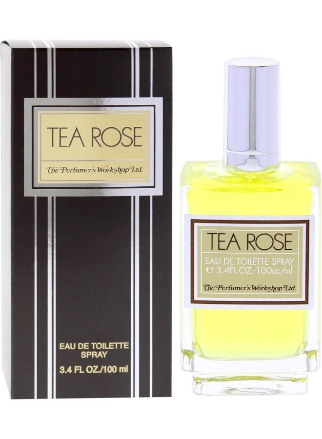Tea Rose - 3.4 oz Eau de Toilette