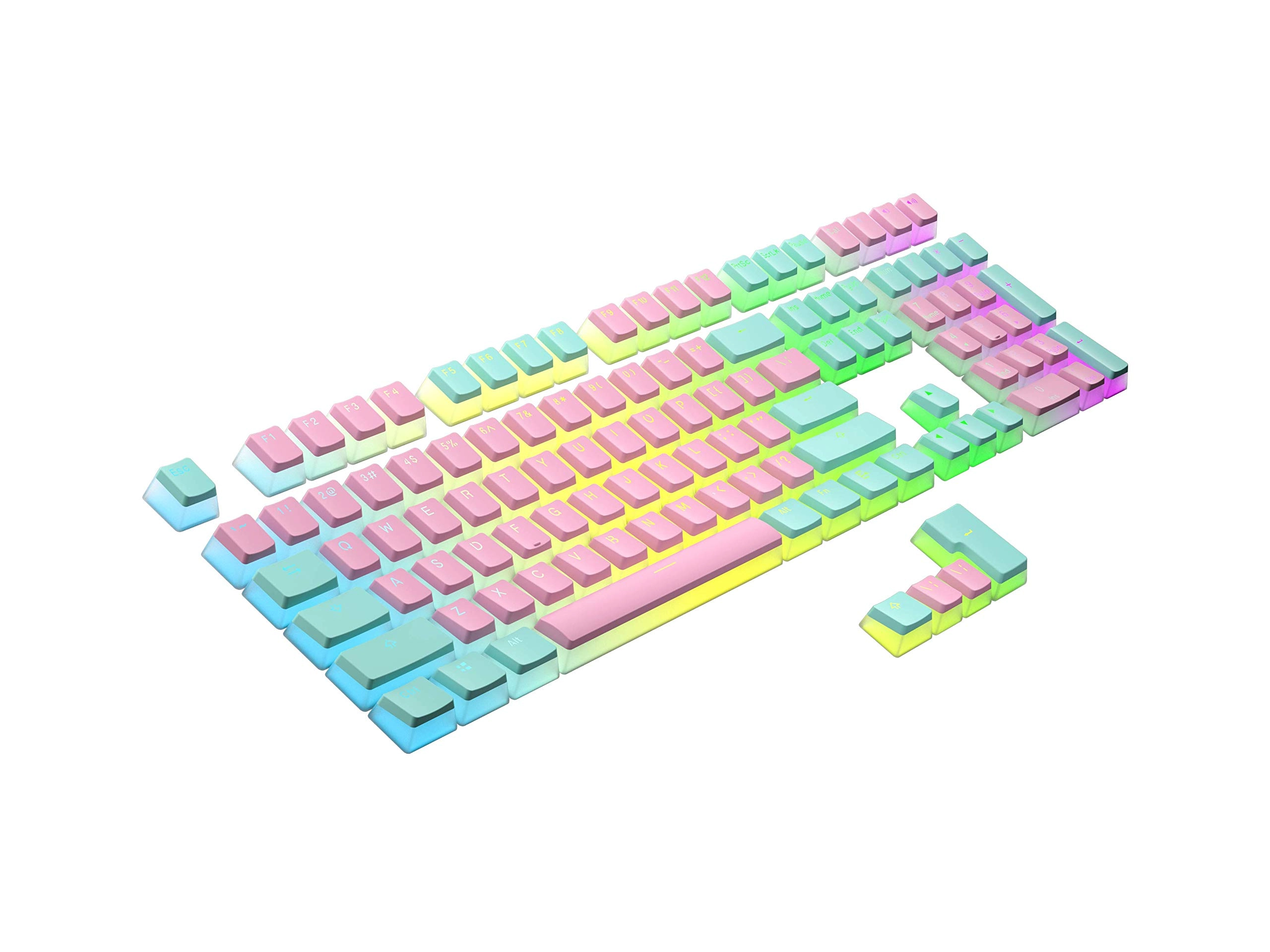 Pudding Keycaps - US Wired