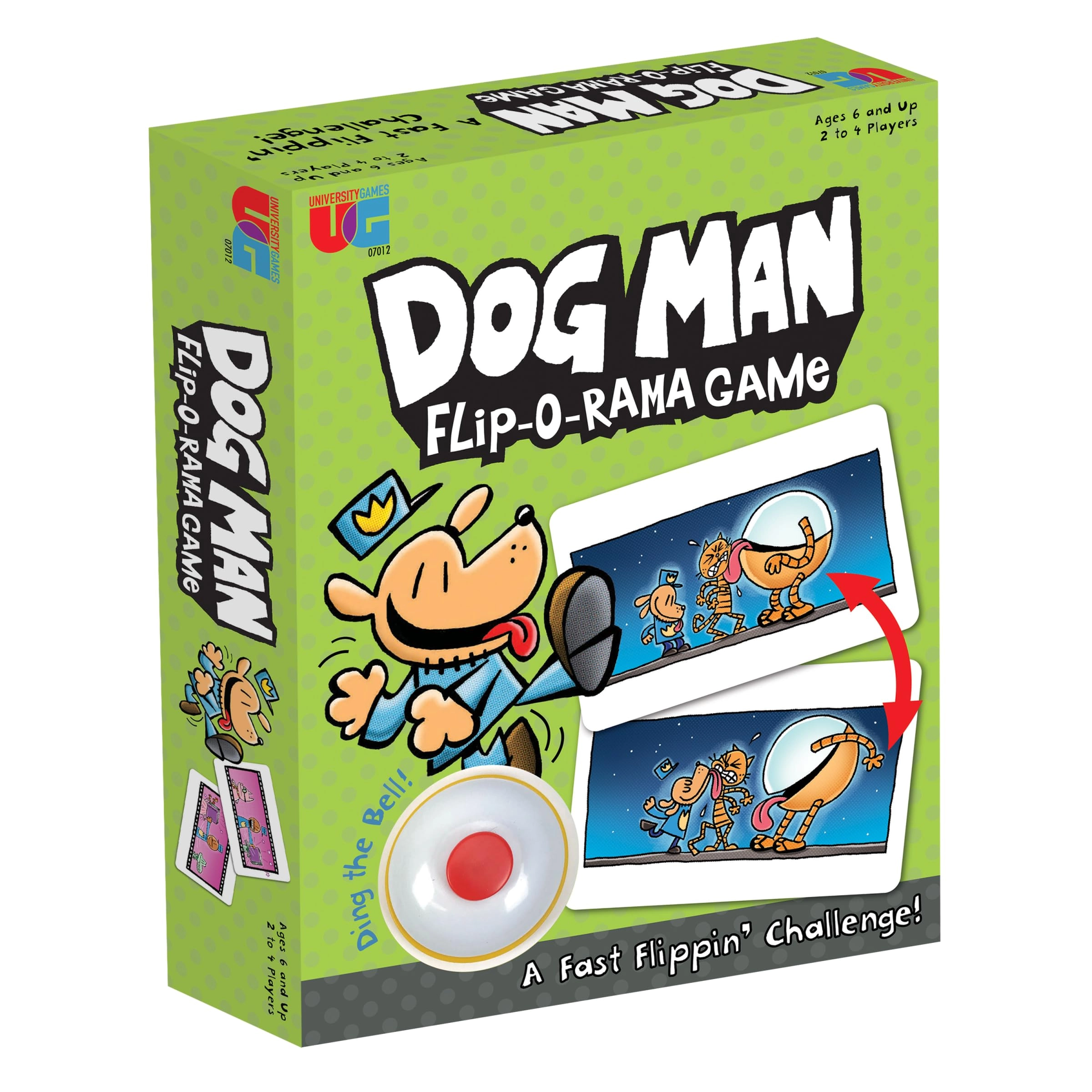 Dog Man Flip-o-Rama - Card Matching Game