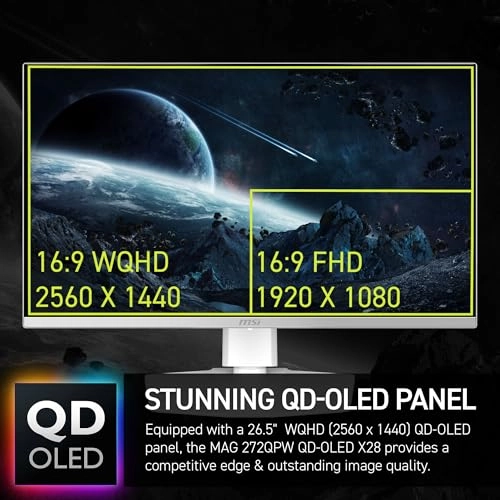MAG 272QPW QD-OLED X28 - 27 in 2560x1440