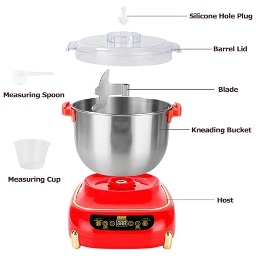 Intelligent dough mixer - 6L/8L 200W