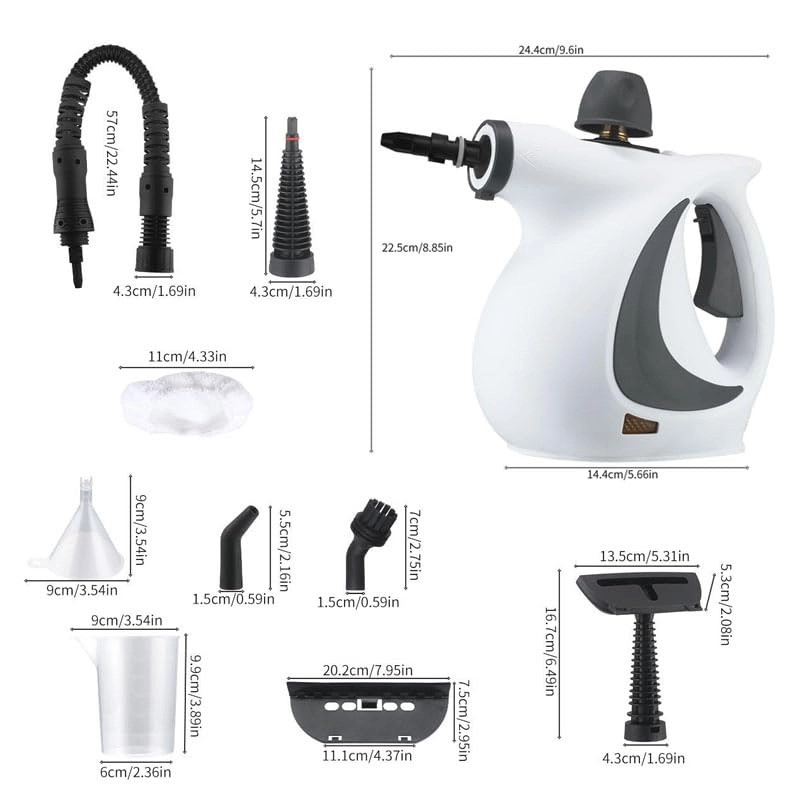 Handheld Steam Cleaner - 3bar 250ml