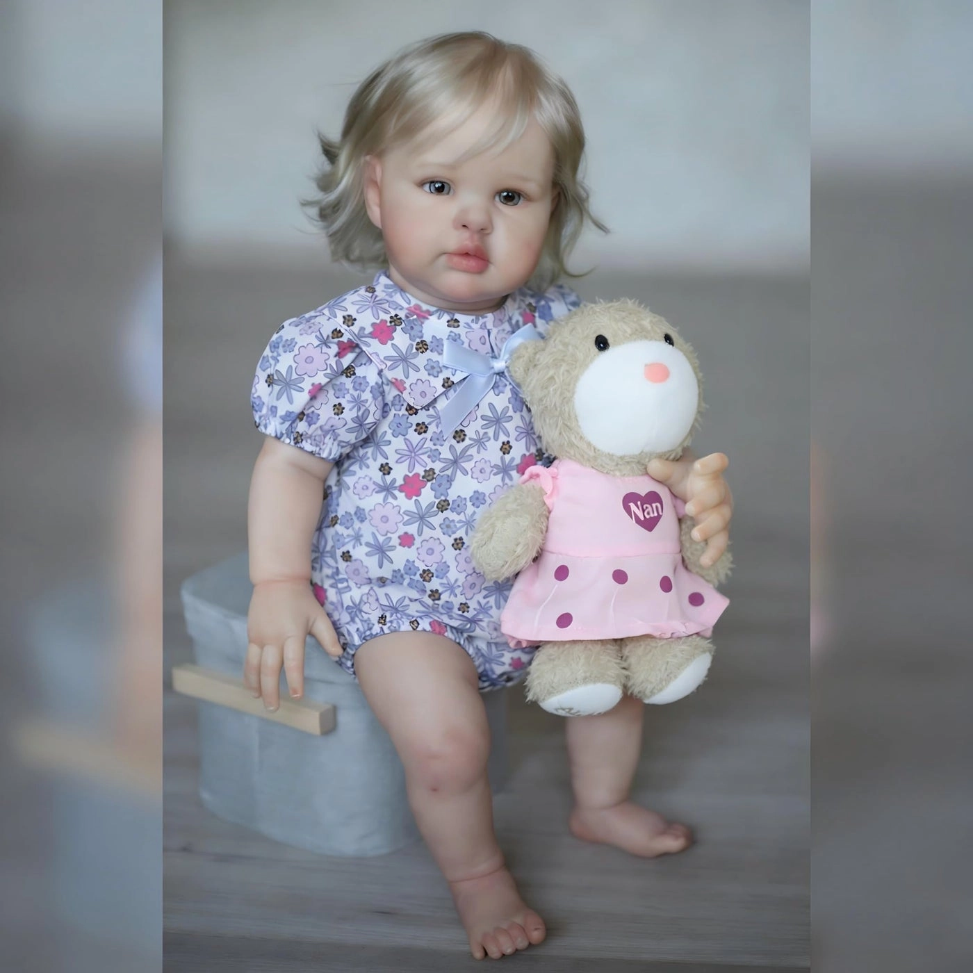 Reborn Baby Doll - 20-Inch Vinyl African American Ages 3+