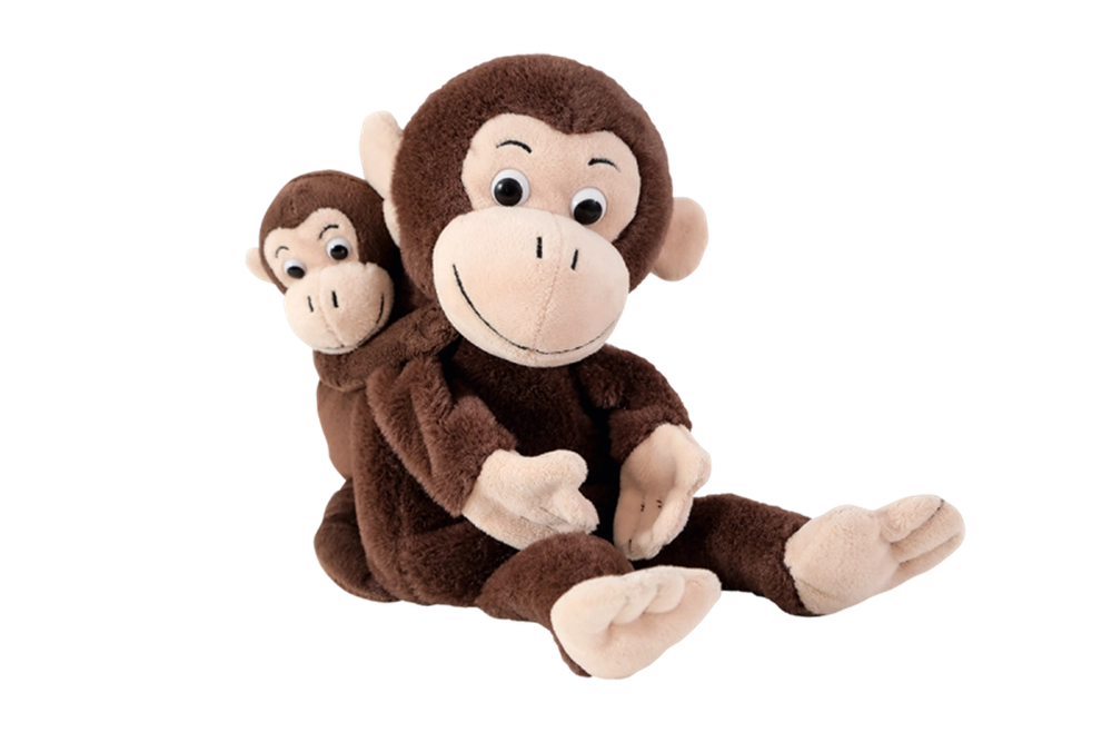 Edu Fun Hand Glove Puppet - Mom & Baby Cheeta & Bibi