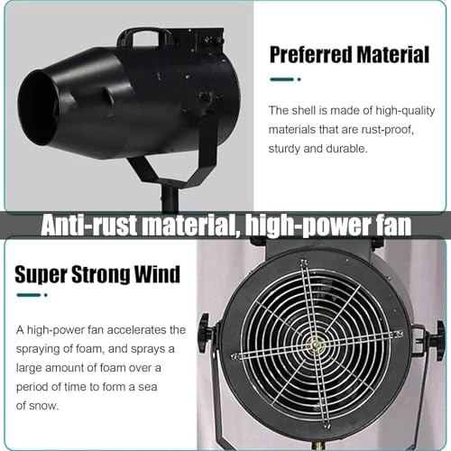 Foam machine - 1000W 6-8M Spray