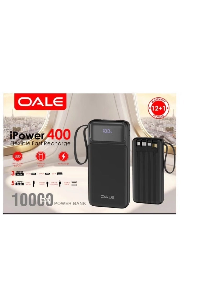 iPower 400 - 10000mAh 10.5W Fast Charging