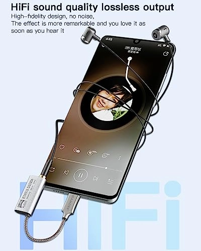 USB Type C to 3.5mm DAC Adapter