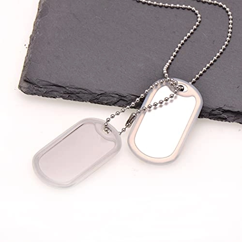 Silver-Tone Stainless Steel Necklace