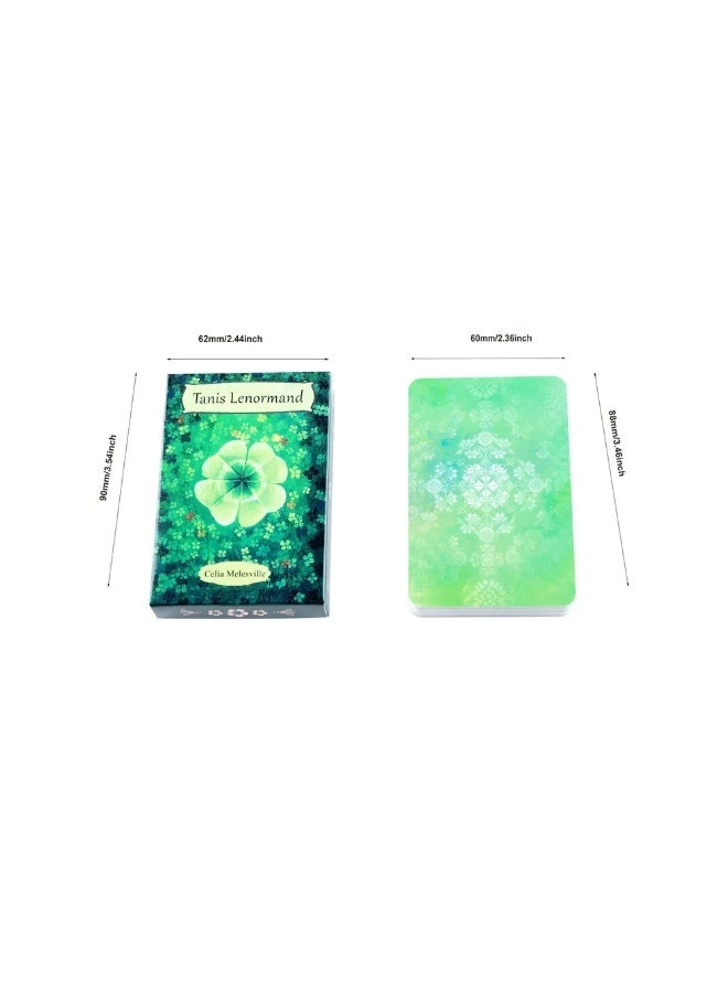 Golden Abyss Lenormand Cards