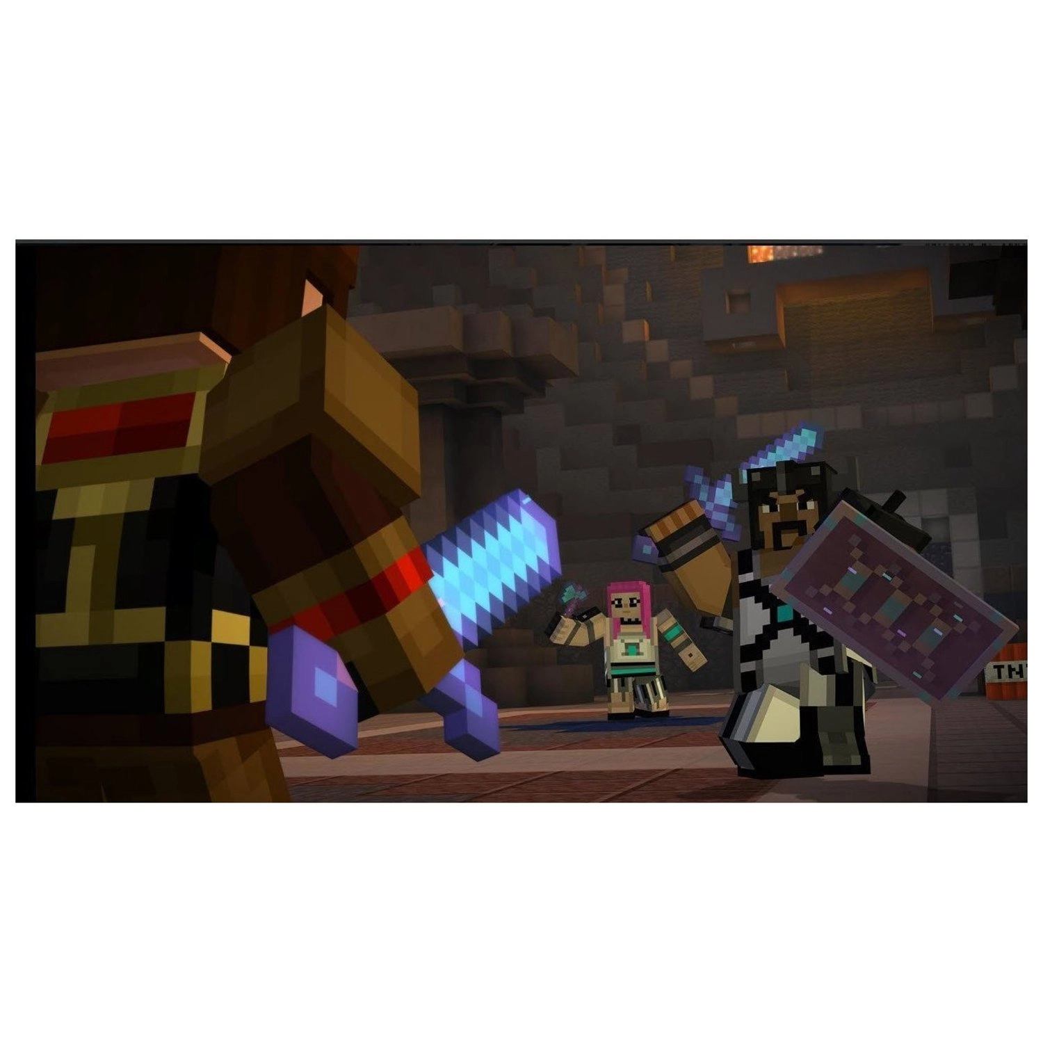 Minecraft Story Mode The Complete Adventure; Kingdom Hearts HD 2.8 Final Chapter Prologue; Dissidia Final Fantasy NT - PlayStation 4