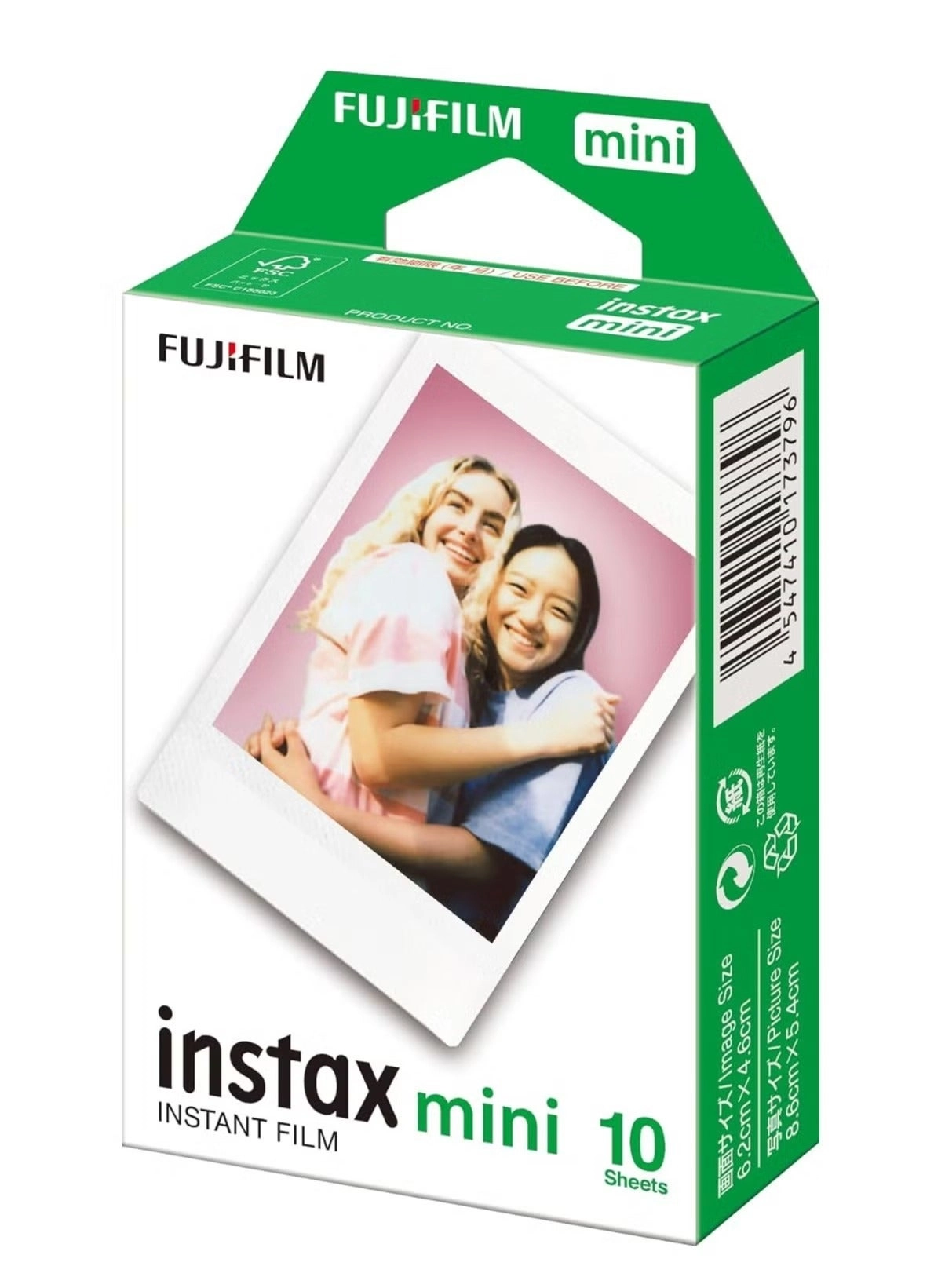 Fujifilm instax mini - 10 Sheets 6.5 x 4.6cm