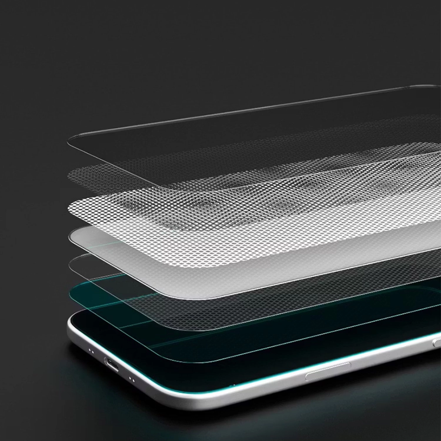 Clear Glass Screen Protector for iPhone 17