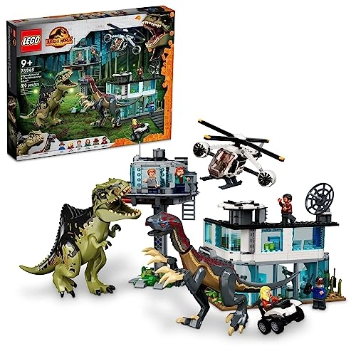 Jurassic World Giganotosaurus & Therizinosaurus Attack (76949)