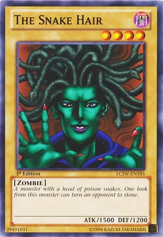 Yu-Gi-Oh! The Snake Hair LCJW-EN185 - 1st Edition