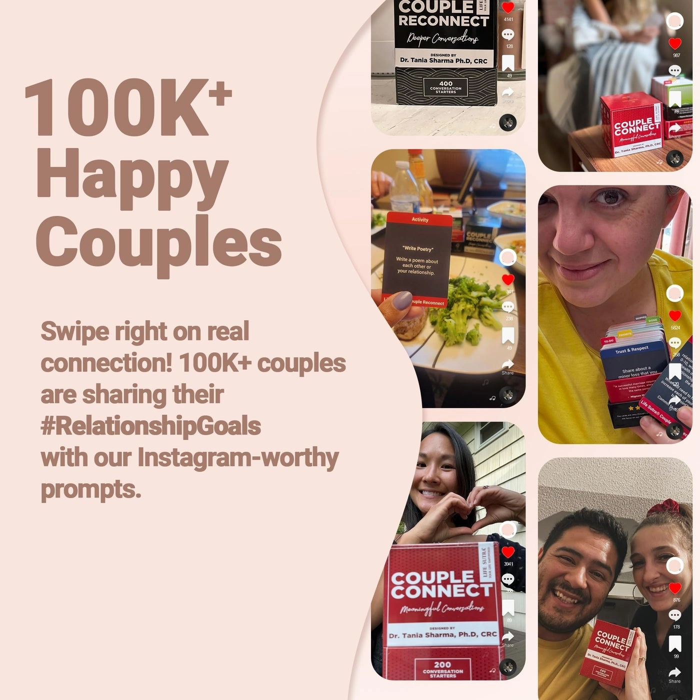 Couples Card Game - 800 Conversation Cards