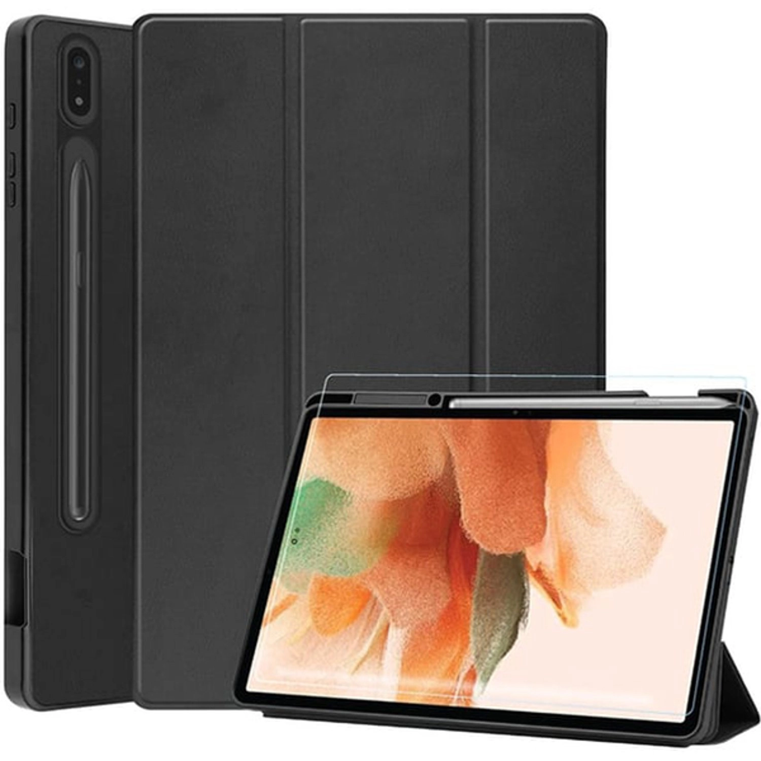 Case with Screen Protector for Galaxy Tab S9