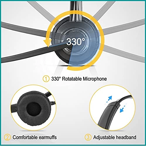 Phone Headset for Cisco Phones - Noise Cancelling Bundle