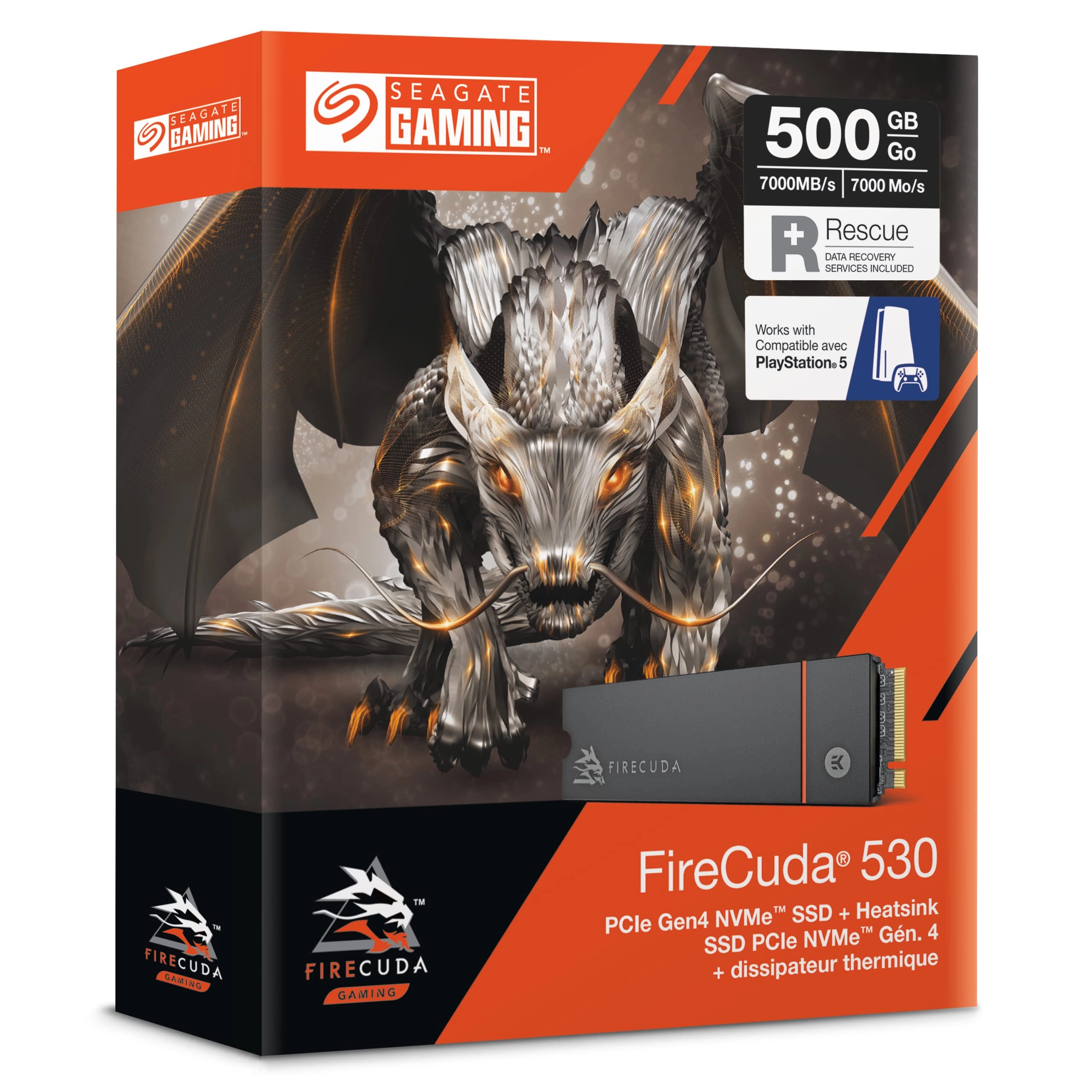 Seagate FireCuda 530 - 500GB 2.5-inch