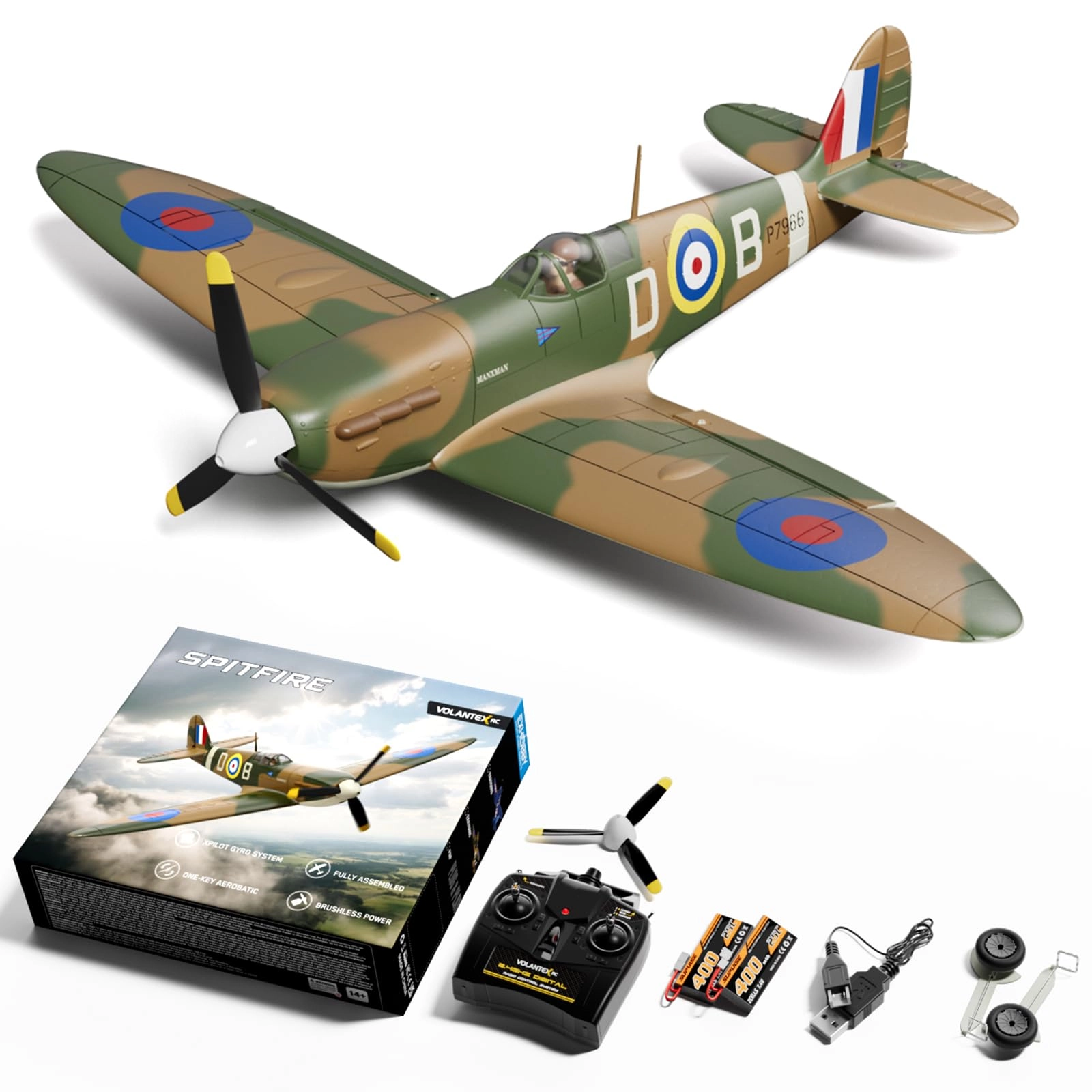 EXHOBBY 76805 - Brushless 4 Channel RTF