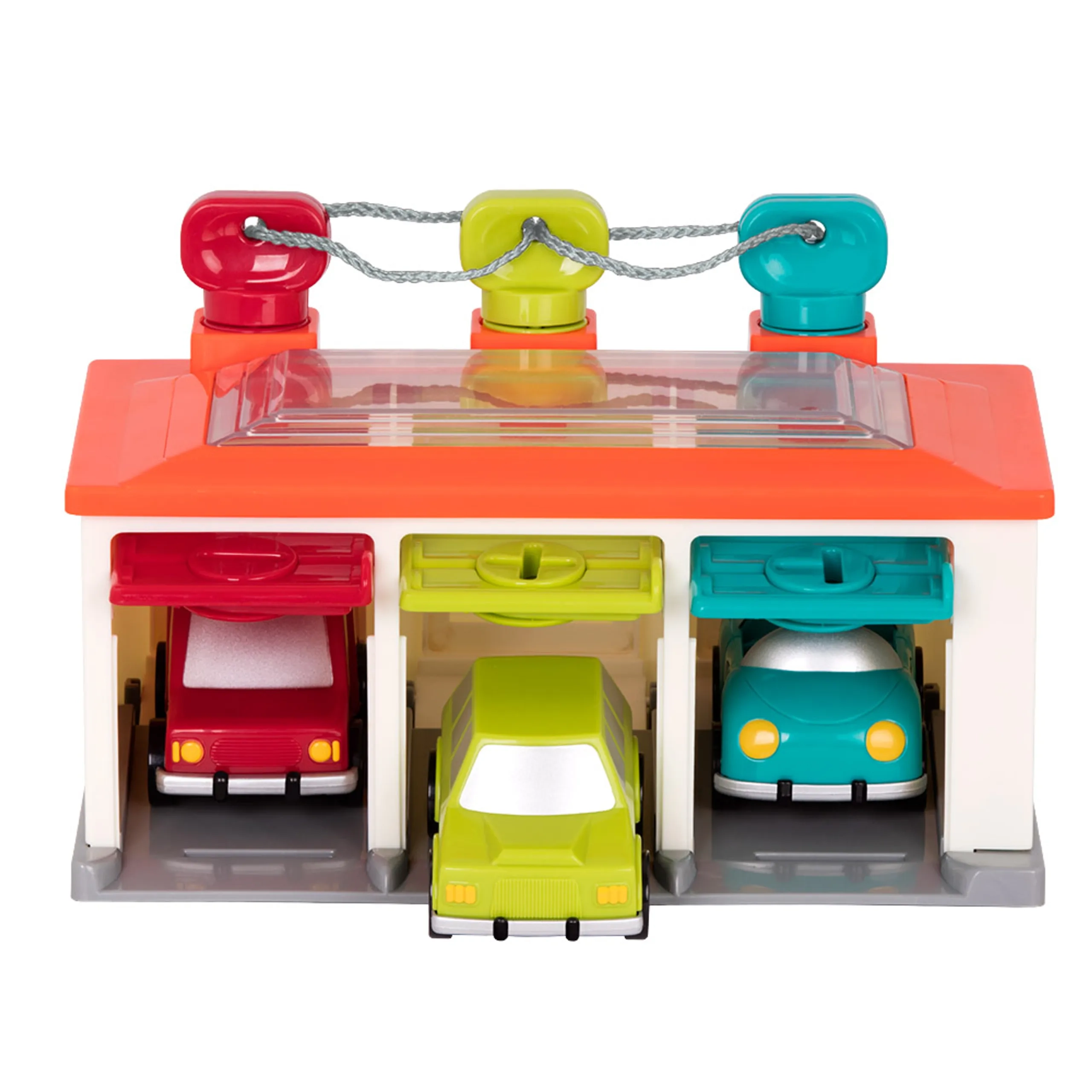 Car And Garage Shape Sorter Playset - Suitable for 2 years & above