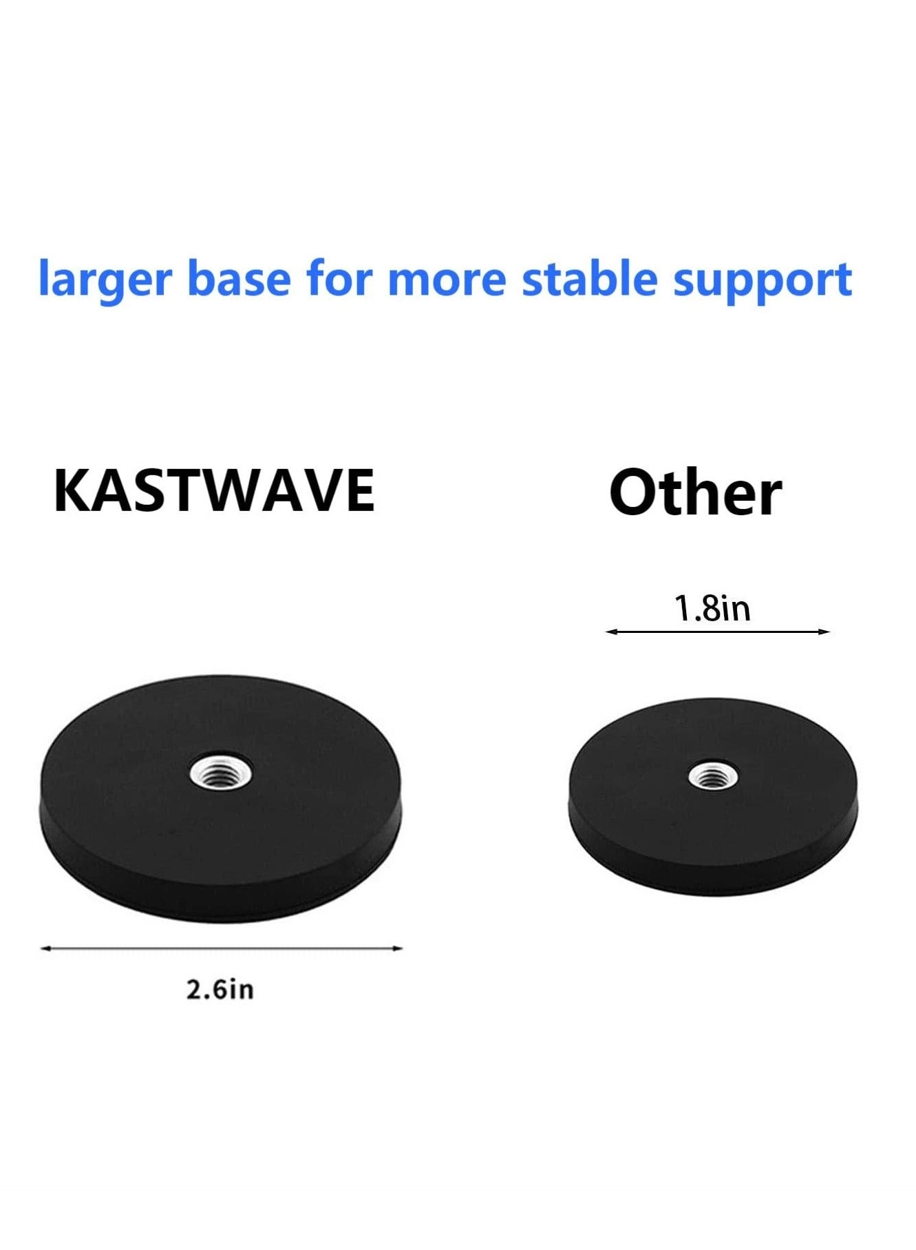Front Load Washer Door Prop - Magnetic Suction Cup Flexible Hose