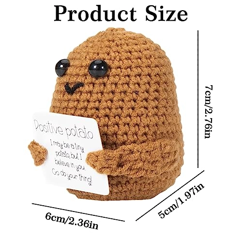 Positive Potato Pocket Hug 7 cm Wool