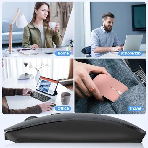 Rechargeable Silent Mouse - Bluetooth