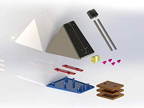 Mouse Cable Holder - Black ABS plastic