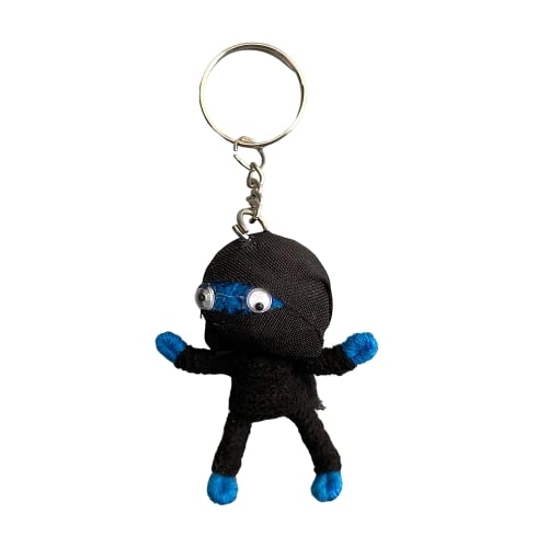 Ninja Voodoo String Doll Keychain