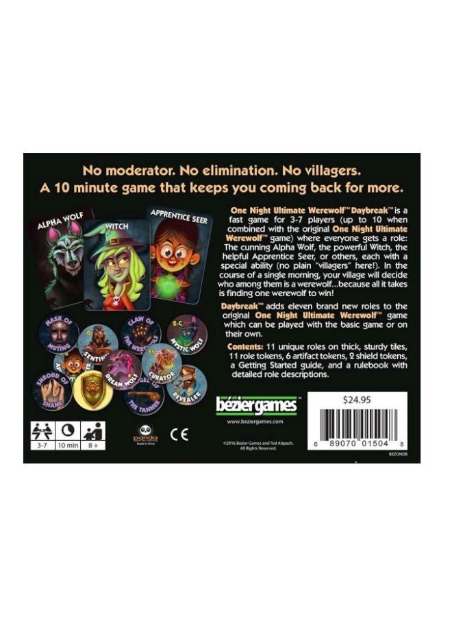 One Night Ultimate Werewolf: Daybreak