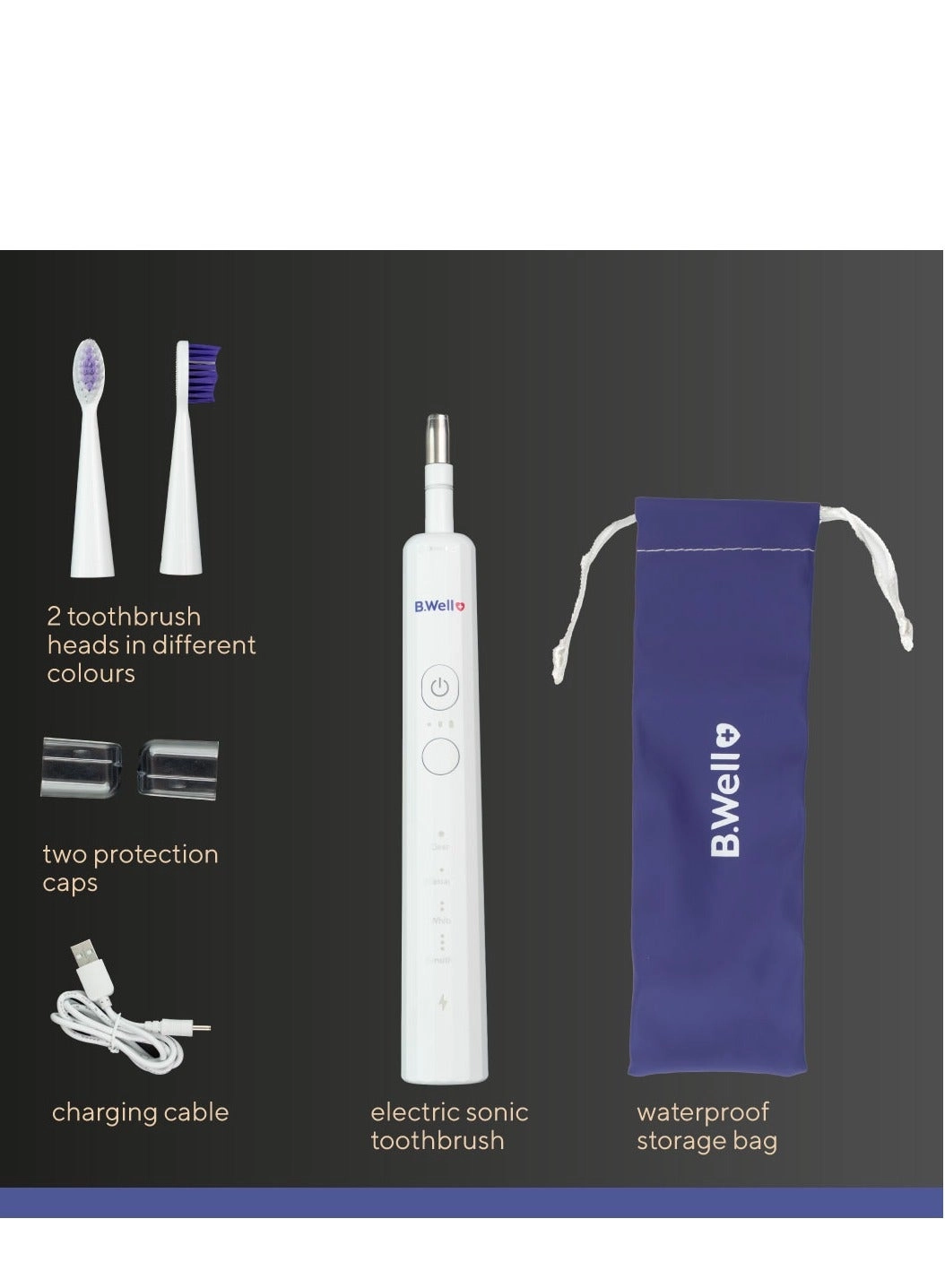 MED-870 - Electric Sonic Toothbrush