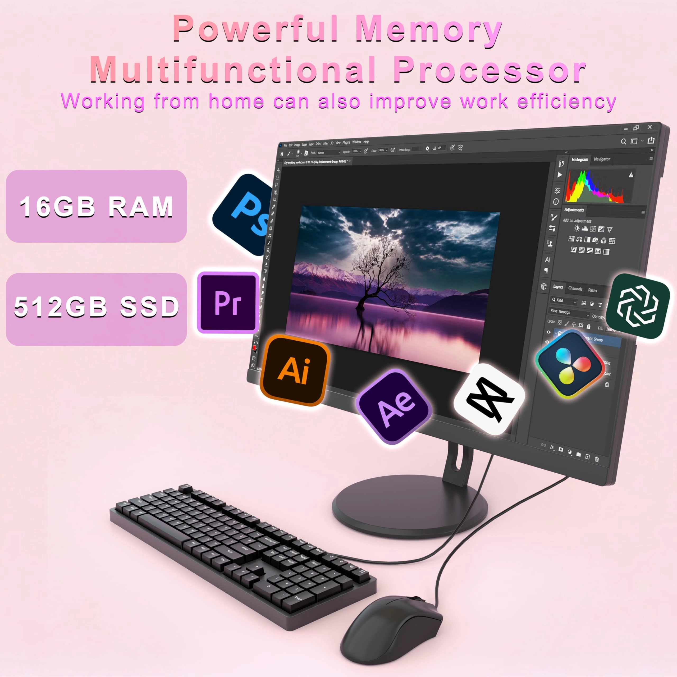 NX1-23 - 16GB 23.8 inch core i5 7300HQ