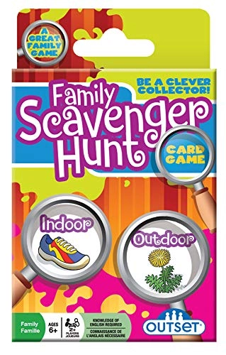 Family Scavenger Hunt - Indoor Outdoor Game