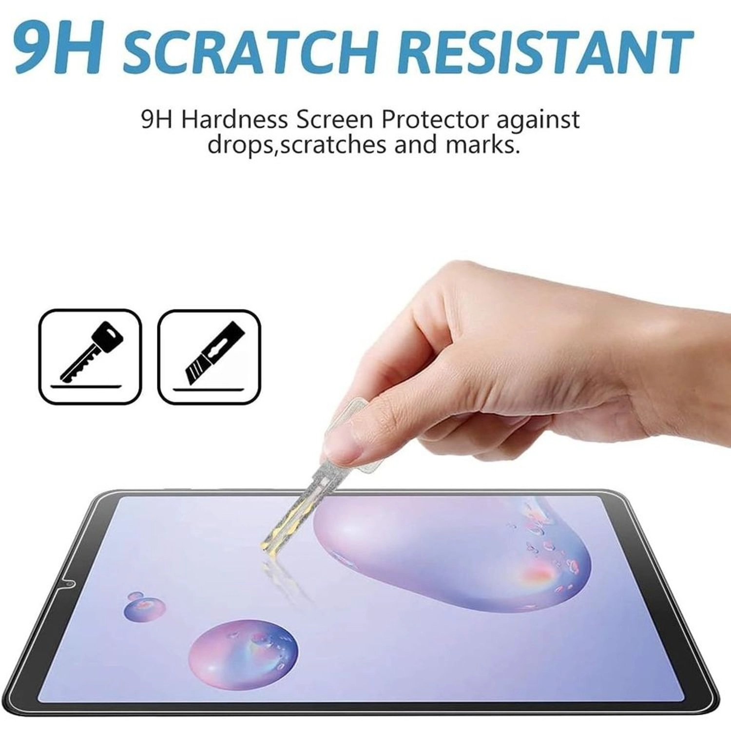 Full Coverage Tempered Glass for Galaxy A8