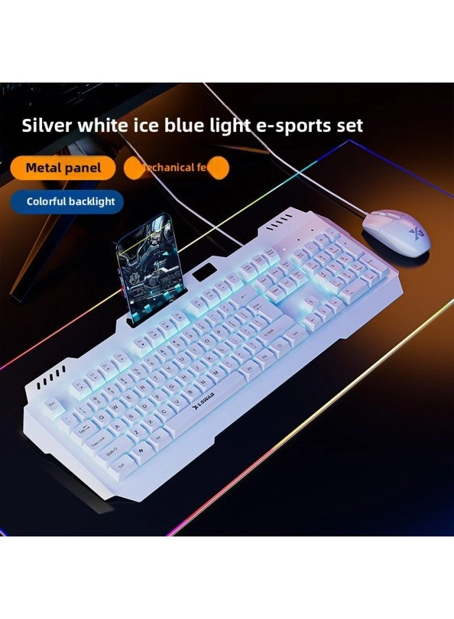 Mechanical Feel - Wired + E-sports Mouse